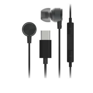 아이리버 C타입 알루미늄 커널형 유선 이어폰, ICP-G505, BLACK