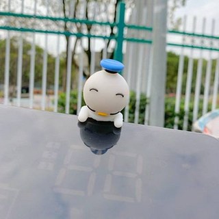 可愛卡通公仔小擺件，電動車顯示板裝飾，機車風擋個性裝飾品，SW2C, 水手唐老鴨趴趴,擺件