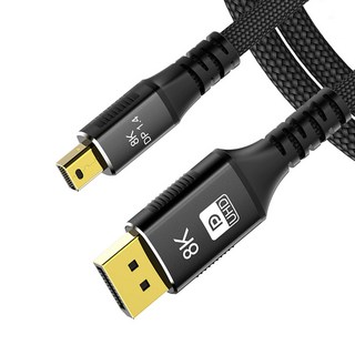 SGMK Mini DP to DP 케이블 양방향 1.4Ver UHD 8K 60Hz, 1개, 3m