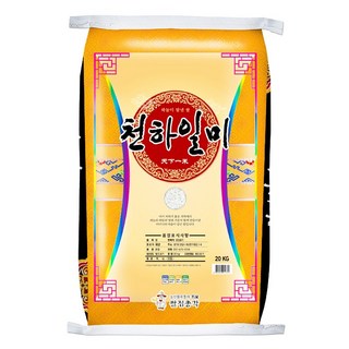 쌀집총각 2024년 천하일미 쌀 당일도정, 20kg, 1개, 보통