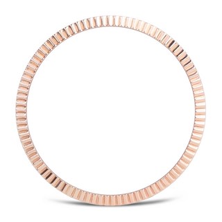 우먼스9999 갤럭시 워치 4 클래식 웨이브 베젤링 메탈 케이스 42 46 mm, 로즈골드