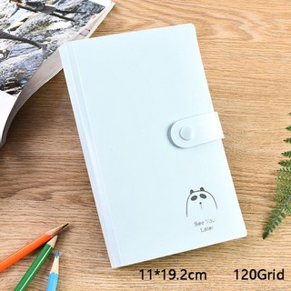 악세서리수납 보석함 산화 방지 보석 보관 앨범 탁상용 서랍 정리함 투명 목걸이 팔찌 반지 책 홀더 보석 가방, 10 Light blue