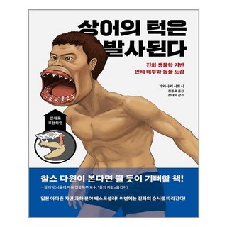 상어의 턱은 발사된다 - 진화 생물학 기반 인체 해부학 동물 도감