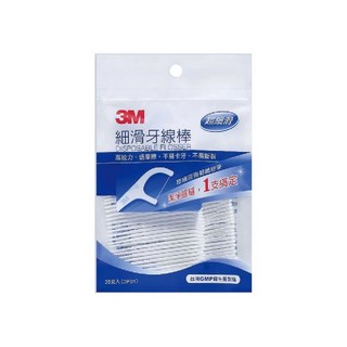 3M 細滑牙線棒 36支 口腔清潔牙線 牙齒護理, 1個, 36個裝, 8cm