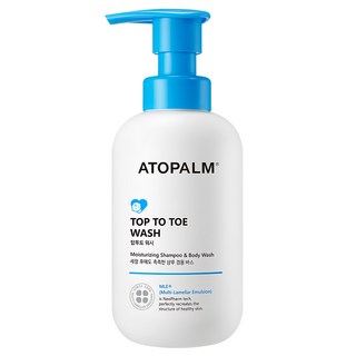 ATOPALM 愛多康 Top To Toe寶寶多合一洗頭沐浴精, 300ml, 1瓶