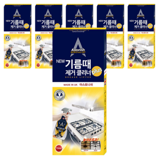 아스토니쉬 뉴 기름때 제거 클리너 플러스, 750ml, 6개