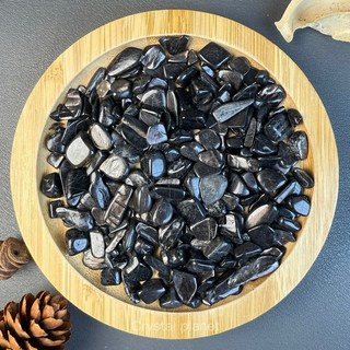 晶星 天然金運石碎石 開運擺設 魚缸造景 盆栽造景 淨化, 1個, 500公克