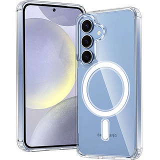 아이엔조이 아이폰 갤럭시 S 초강력 젤리 하드 투명 마그네틱 맥세이프 휴대폰 케이스 INJ-MSC01