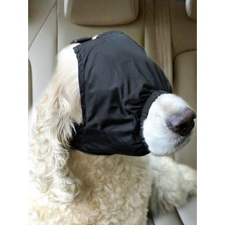 반려견 강아지 눈가리개 안대 고양이 짖음 소형견 훈련 방지 안정, 1개