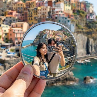 NR 여행용 셀카 볼록거울, 1개, 베이직S