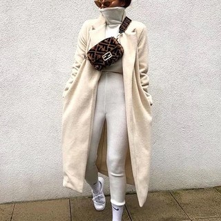 마젠타비 포근 롱 플리스 자켓 (아이보리)