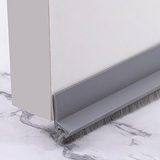 가려거든 간편설치 방문 외풍 차단 문틈막이 그레이 3cmX1m, 3개