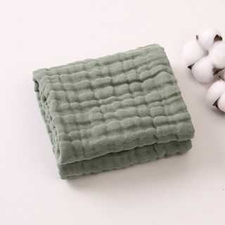 Baby童衣 純色六層紗布毛巾 純棉柔軟嬰兒洗臉巾 寶寶手帕 拍嗝巾 口水巾 幼稚園擦臉巾