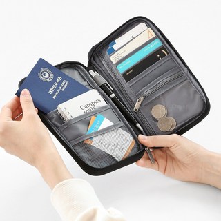 1+1 카이 멀티 가족여권 11포켓 해외여행 여권지갑