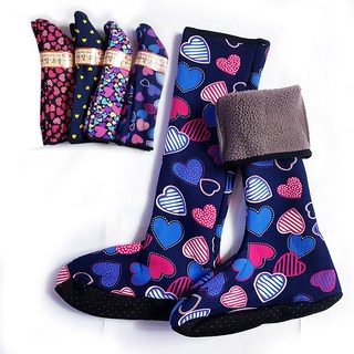 오렌지라임 하트요술버선 장목 중목 카바 덧신