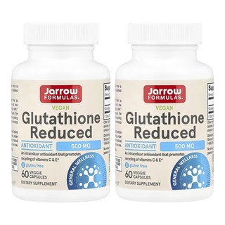 재로우포물러스 글루타치온 감소 500 mg 60베지캡슐, 비건, 성인남녀공용, 알약/캡슐, 2개, 60정
