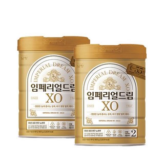 남양 임페리얼드림XO 캔분유 800g 2단계 2캔, 2개