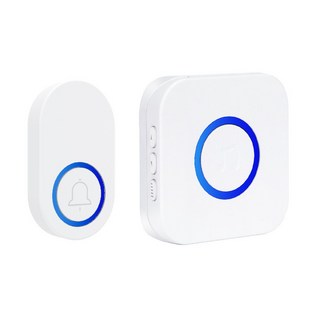 카카로 건전지형 스마트 무선차임벨 호출벨 화이트, 1개