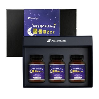 식물성 멜라토닌 5mg 쿨쿨쿨 zzz, 1개, 360정