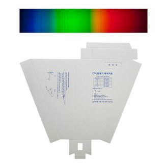 5인세트 회절격자 분광기 과학장난감 간이분광기 놀이 diy 학교 키트