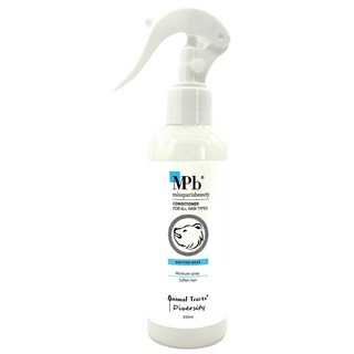【MPB巴黎小姐】獸首水感保濕 護髮噴霧 髮妝水 順髮水 免沖洗 髮香水 頭皮噴霧 軟化頭皮 毛躁噴霧, 1個, 200ml, 順髮露200ml