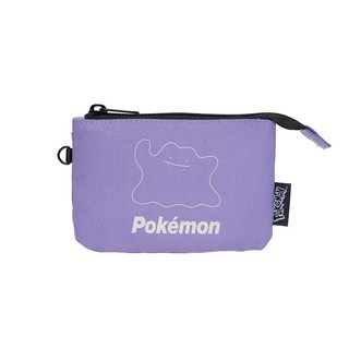 寶可夢 Pokemon 夜光百變怪三層零錢包 收納包 化妝包 - 得意時袋