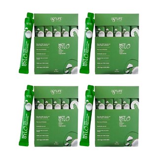 Agrilife 純素中鏈三酸甘油脂 MCT油隨身包 C8:C10, 4個, 300ml