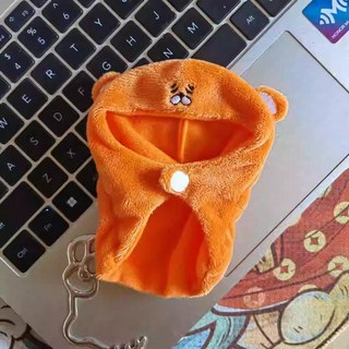 ちいかわ Chiikawa 日本 吉伊卡哇 橘色倉鼠披風 幹物妹小埋披風 吉伊卡哇10cm娃衣, 單獨小埋披風(無娃)-適配10cm|, 1個