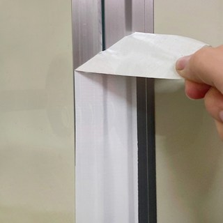 방풍 테이프 10M 2p 창문 틈새 막이 바람 차단 단열 접착, 1개