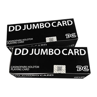 디디카드 점보 홀덤카드 플레잉 포커 양면발포 엠보싱 텍사스, 2더즌(24덱)