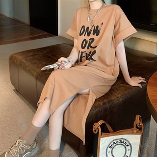 길벗 데일리 여성 반팔 롱원피스 루즈핏 박스 원피스