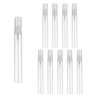 휴대용 유리 스프레이 공병 향수 화장품 샘플 용기 미니 디스펜서, 10개, 투명10ml