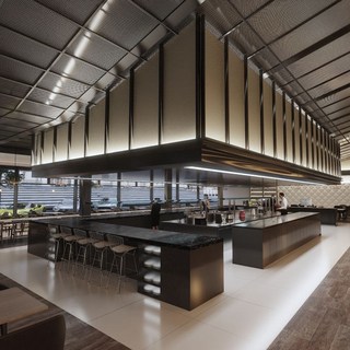 구내식당 스태프룸 직원식당 식당 싱크대 리모델링 상업공간 인테리어