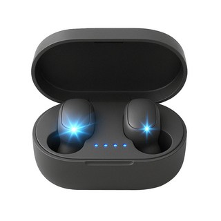 폰위드 1+1 버즈형 블루투스 이어폰 무선 S20, 블랙