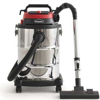 홈플리 공업용 진공 헤파필터 건습식 진공 청소기 코드길이 8m, HP-V3030R (30L) 실버