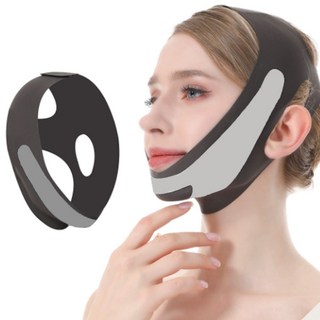 하니모아 얼굴 리프팅밴드, 1개, 블랙