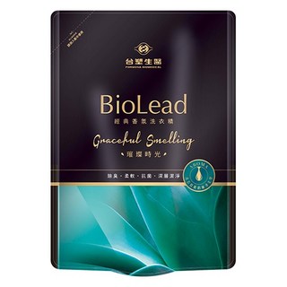 台塑生醫BioLead 經典香氛洗衣精 璀璨時光 深層潔淨、除臭、溫和低敏 1.8kg, 1包