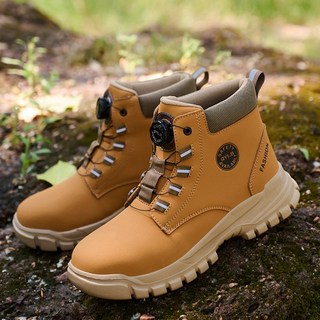 SAHINER 남성 보아 다이얼 방수 트레킹 부츠 하이킹화 안정화 LBLBX02
