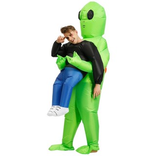 (국내당일)할로윈데이 코스튬의상 외계인 풍선옷 에어슈트