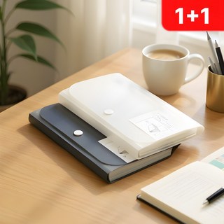 로니베이 통장 정리 케이스 영수증보관함 바인더 포켓 파우치