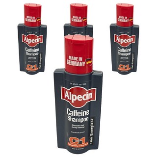 알페신 카페인 샴푸 C1, 250ml, 4개
