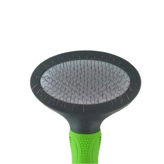 그루밍을 위한 보호 팁이 있는 슬라이커 브러시, 1개