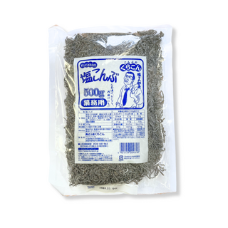 鹽部長 北海道鹽昆布 塩昆布 海帶 昆布絲 飯糰 高湯 調味料, 500g, 1個