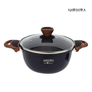 대리석냄비 대리석 IH 냄비 20cm 양수냄비 인덕션냄비, 나리히라대리석 20양, 본상품선택, 1개