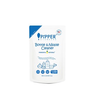 피퍼스탠다드 젖병과일채소세제 리필형, 1개, 400ml