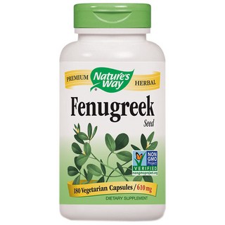 Nature's Way 然萃維 葫蘆巴籽素食膠囊, 180顆, 1罐