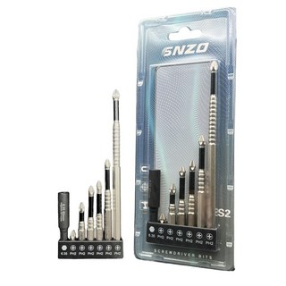 공구빨 강력자성 십자 드라이버 임팩비트세트, 1세트