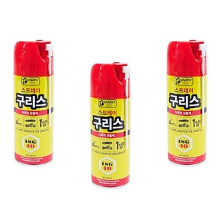 [1+1+1] 일신 스프레이 구리스 뿌리는 그리스 윤활스프레이, 3개