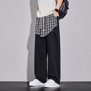 男款長褲 大碼休閒運動衛褲 加絨保暖