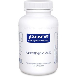 Pure Encapsulations 維他命B5無麩質膠囊, 120顆, 1罐